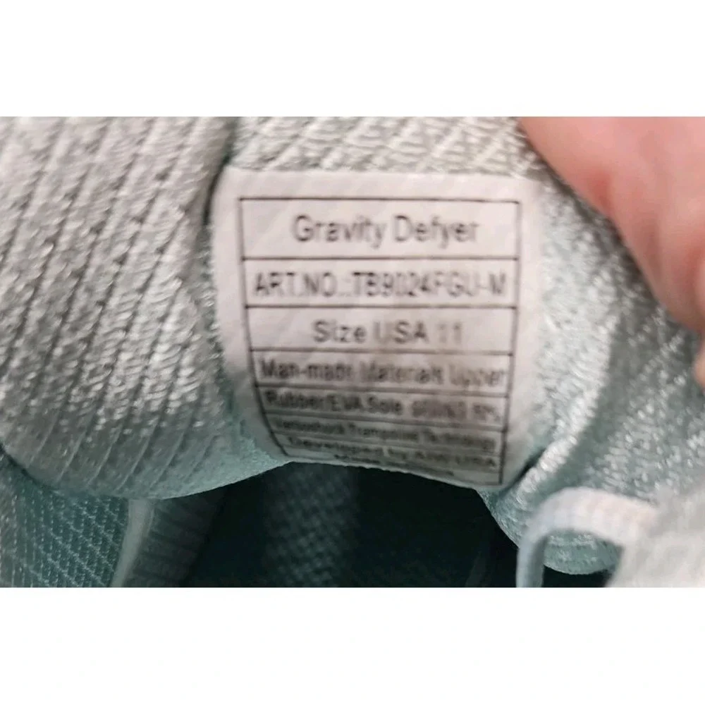 Gdefy‎ Womens Comfort Fit Gravity Defyer Gray/Blue Athletic Shoe Sz 11